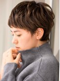 大人カッコ可愛いフレンチベリーショート