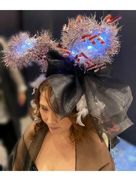 ハナココ 水戸店(hana Coco) 出張ヘアメイク ディナーショー バニーガール 髪飾り 水戸