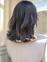 ニア 清澄白河(nir)&nbsp;〈清澄白河 半個室〉切りっぱなしボブ/グレージュ