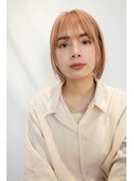 AUSTIN☆大人かわいい前髪セシルカットココアブラウンネオウルフ