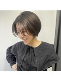 ナチュラルショート(福岡/天神)似合わせカット/イメチェン
