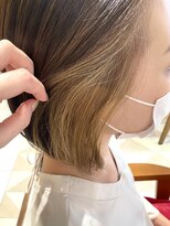 バブ バイネオリーブ(Bab by neolive)&nbsp;インナーカラー☆ナチュラルベージュ