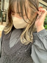 アブアイ(I love I)&nbsp;ミルクティーインナーカラー