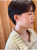ショート × 刈り上げ