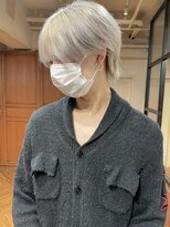 イノセンス 西宮北口店(innocence) ホワイトシルバー　×  シースルーバングウルフ