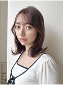 10,20代☆シースルーバング/くびれヘア/鎖骨ボブ/切りっぱなし