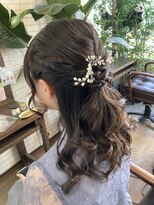 ラシクベル(Lashiku Belle)&nbsp;お呼ばれハーフアップ