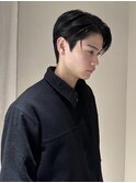 ダウンパーマニュアンスパーマセンターパートコンマヘア髪質改善