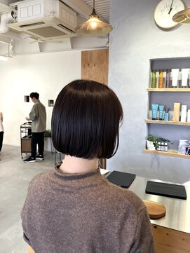 シュガール(Sugarlu) 切りっぱなしボブ