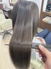 【天然由来】カット＋オーガニックカラー＋最上級ヘアエステTr￥13900→￥11100
