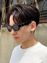 エルマーク 枚方(L-MARK)&nbsp;センターパートニュアンスパーマ韓国カルマパーマコンマヘア