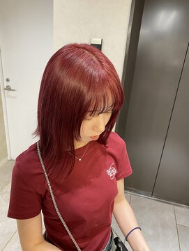 ラフィット 下大利店(lafit) 【かじ】red color/ lafit 下大利@kaji_de_experiences