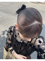 ニール 名古屋 伏見 丸の内(NEELU)&nbsp;【Neelu_manaca】くすみラベンダーグレージュ