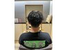 【松村指名限定】メンズカット+ツイストスパイラルパーマ+marbb￥10800