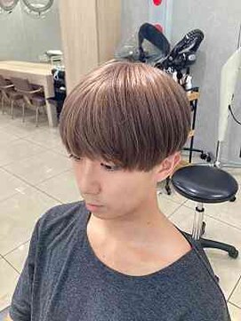 アッシュ 高幡不動店(Ash) メンズワンブリーチミルクティーベージュ