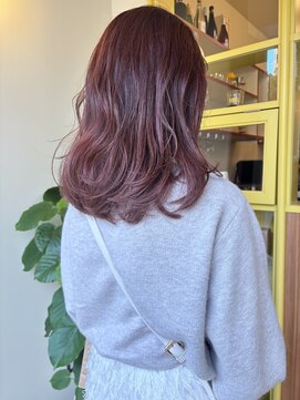 ヒントステーション(HINTSTATION) 〈浅草 半個室〉ブリーチなし/ピンクラベンダー