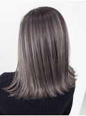 髪質改善＊ロングレイヤーグレーベージュ＊美髪【Zina船橋】