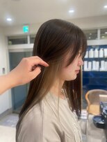 トッカ ヘアーラウンジ 日吉店(tocca) アッシュブラウン×ミルクティーベージュ