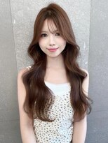 ロンド ボーイ 表参道(Lond BOY)&nbsp;フェミニンロング×韓国顔周りレイヤーカット髪質改善[表参道]