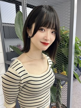 ロンド ジュルード 名古屋(Lond jeloud) ショート ボブ インナー 艶髪 韓国風 レイヤーカット