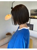 ボブ/ミディアム/ミニボブ/ショート/切りっぱなし新潟長岡宮関
