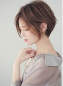 ショートヘア長めショートカットショートボブ前下がりショート