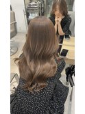 髪質改善カラーでツヤツヤに【入谷駅】