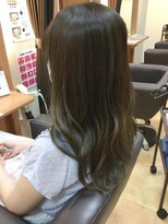 美容室ヒラトヤ 仙北店&nbsp;大人かわいいくせ毛風小顔パーマアッシュカラー♪20代30代40代