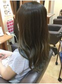 大人かわいいくせ毛風小顔パーマアッシュカラー♪20代30代40代