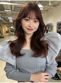 髪質改善縮毛矯正×大人ガーリーツヤ髪ダークアッシュ