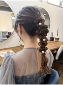 シンプルな編みおろし