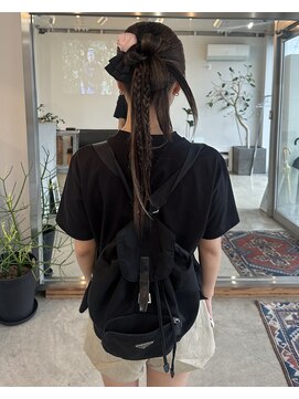 スワッグ(swag) ヘアセット