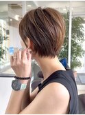 【50代・60代奈良】艶ショートボブ/髪質改善／ミセス/白髪ぼかし
