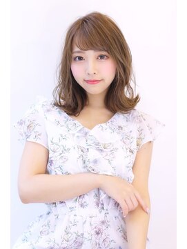 オーロ 西大寺店(ORO) ふんわりミディアムハイトーンミディアム