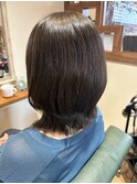 くびれヘア/ミディアム/マットカラー/本八幡