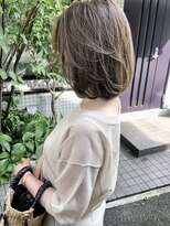 ジェコ ブラン(gecko. brun) 細ハイライト×ベージュ