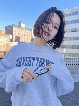 ファースト 仙台店(first) 仙台/ボブヘア/顔周りカット/小顔効果