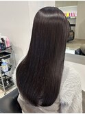 【四条烏丸】髪質改善酸性ストレート×暗髪透明感