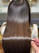 髪に優しい酸性ストレート