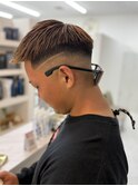 スキンフェードクロップスタイル