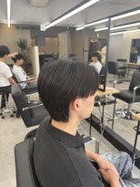 ハイパー ヨコハマ(HYPER yokohama) 韓国風センターパート【メンズ/パーマ/センターパート】