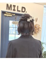 ミルト(MILD.)&nbsp;ハーフアップ