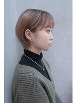 メモリーズ 水天宮前店(Memories)&nbsp;丸みマッシュショート丸型ナチュラルショートミルクブラウン