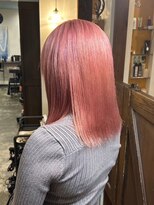 アズグロウヘアー(AS GROW HAIR) アプリコットオレンジ ドーリーピンクストレート