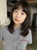 ディッセンバー 渋谷(December)&nbsp;ミディアム/ミディアムレイヤー/レイヤー/グレージュ