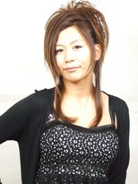 アイビス(AIBIZ)&nbsp;ストレートのアップスタイル