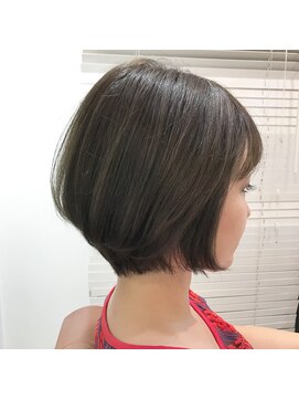 レンク(LENC) Coast.ショートボブ×イルミナカラー×前下がりボブ