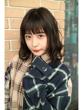 サロンドミルク 原宿(salon de MiLK) 【salon de MiLK 原宿】ツヤ感ゆるウェーブ