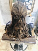 クラスィービィーヘアーメイク(Hair Make) ハーフアップ☆彡