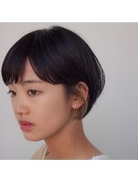 ハニーマスタード(HONEY MUSTARD)&nbsp;【ダブルカラー】耳掛けインナーカラー夏ショート